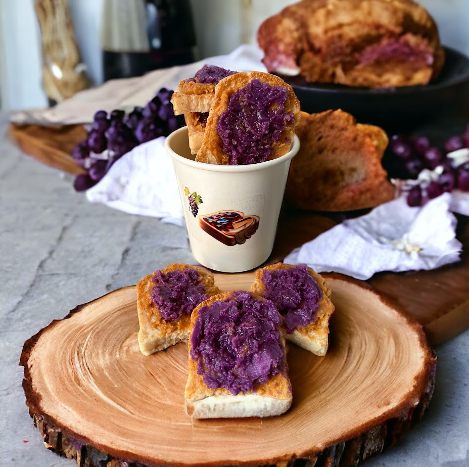 GRAPE PEANUT BUTTER & JELLY SANDWICH Wax Melts | Fake Food From Eartherella Soap & Candle Co.