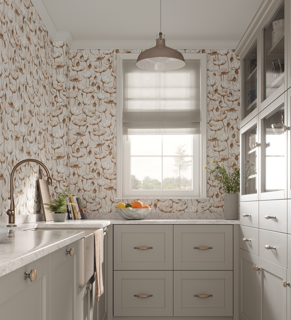 Aurora Wallpaper by Melissa Johnson Design from Loomwell Home Goods