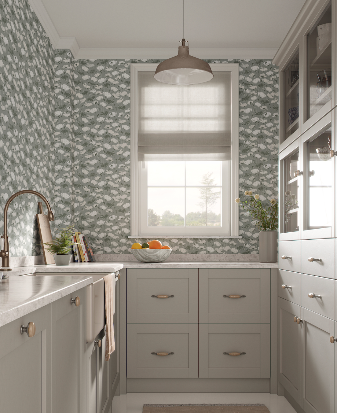 Aurora Wallpaper by Melissa Johnson Design from Loomwell Home Goods