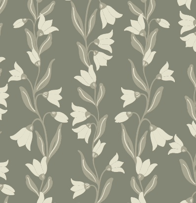 Agatha Wallpaper by Gabriela Dachin from Loomwell Home Goods