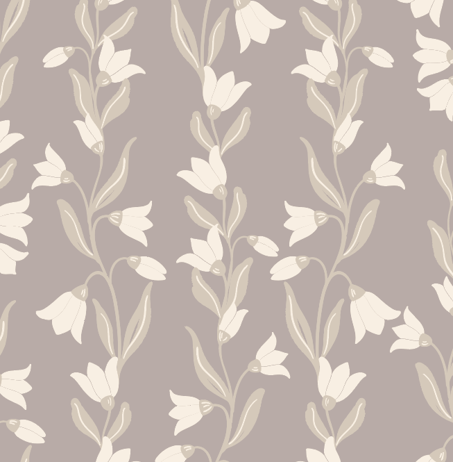 Agatha Wallpaper by Gabriela Dachin from Loomwell Home Goods