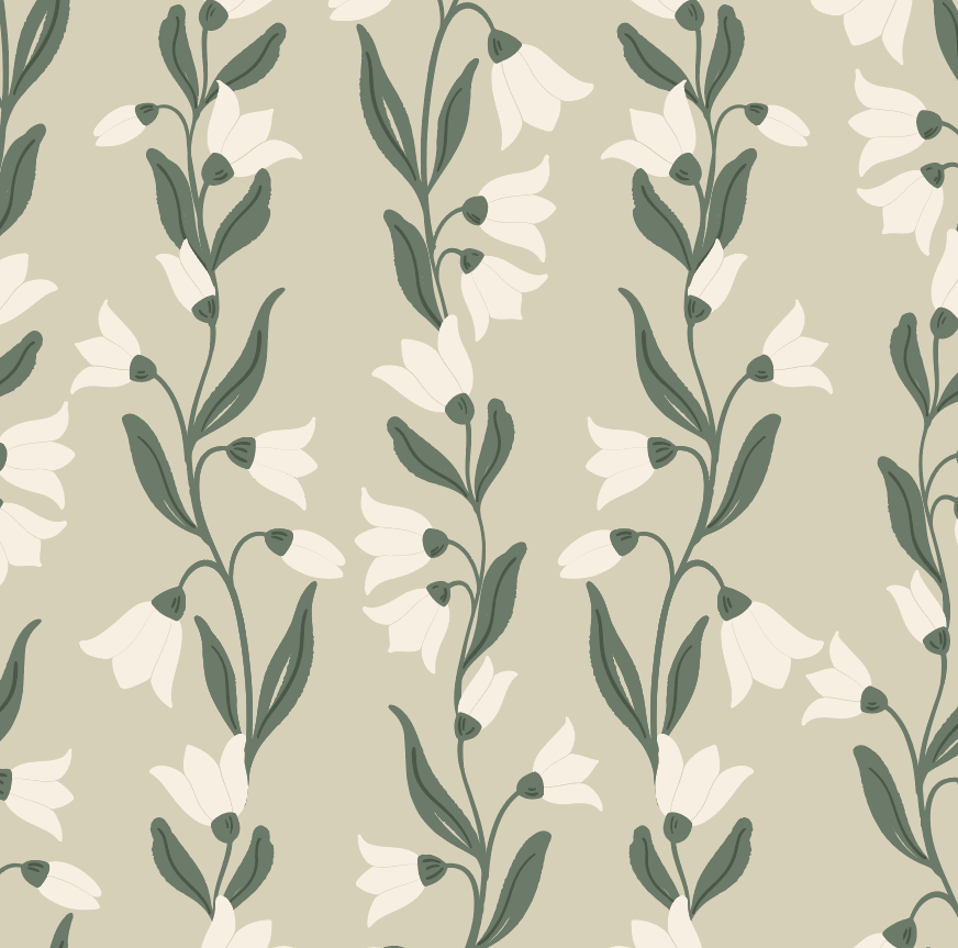 Agatha Wallpaper by Gabriela Dachin from Loomwell Home Goods