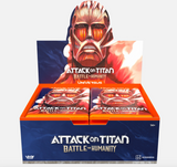 ATTACK ON TITAN: BATTLE FOR HUMANITY BOOSTER PACK from THE MIGHTY HOBBY SHOP