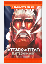 ATTACK ON TITAN: BATTLE FOR HUMANITY BOOSTER PACK from THE MIGHTY HOBBY SHOP