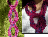 A Roundabout Way Scarf Pattern from Darn Good Yarn