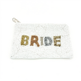 Beaded Bride coin bag through MARKET