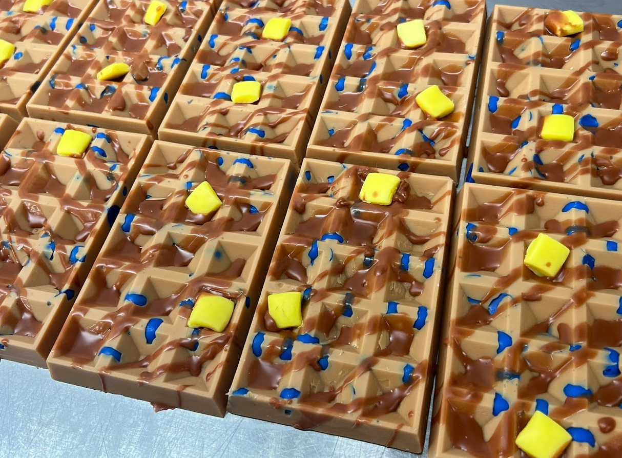 Giant BLUEBERRY WAFFLES  Wax Melts | Fake Food | 2 Waffles | 7.5 oz From Eartherella Soap & Candle Co.