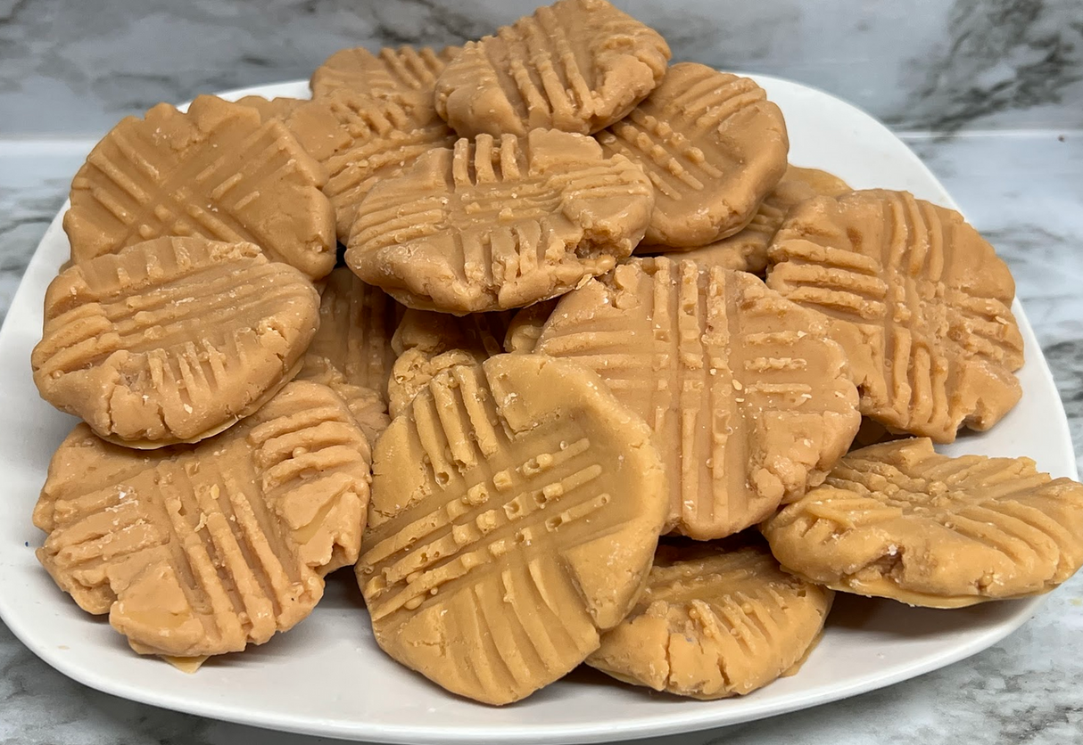 Realistic PEANUT BUTTER COOKIES Wax Melts | Wax Embeds for Candles | Fake Food From Eartherella Soap & Candle Co.