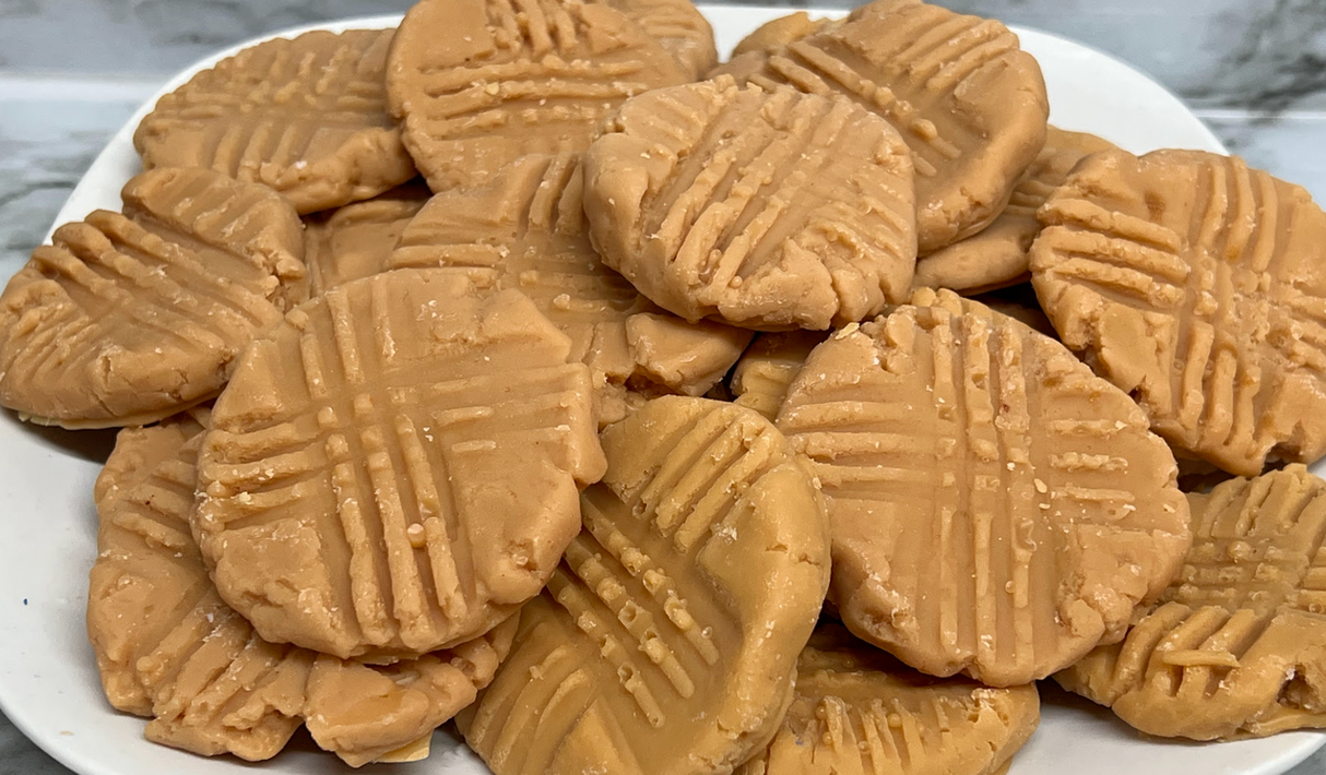 Realistic PEANUT BUTTER COOKIES Wax Melts | Wax Embeds for Candles | Fake Food From Eartherella Soap & Candle Co.