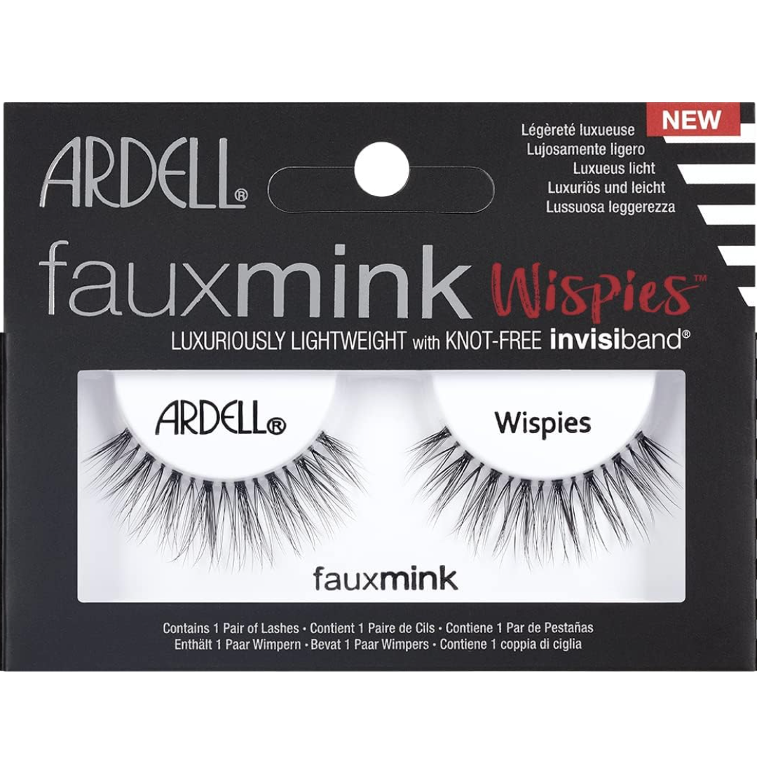 ARDELL Fauxmink Wispies, Luxuriously Lightweight With Invisiband Lashes from VIAI BEAUTY