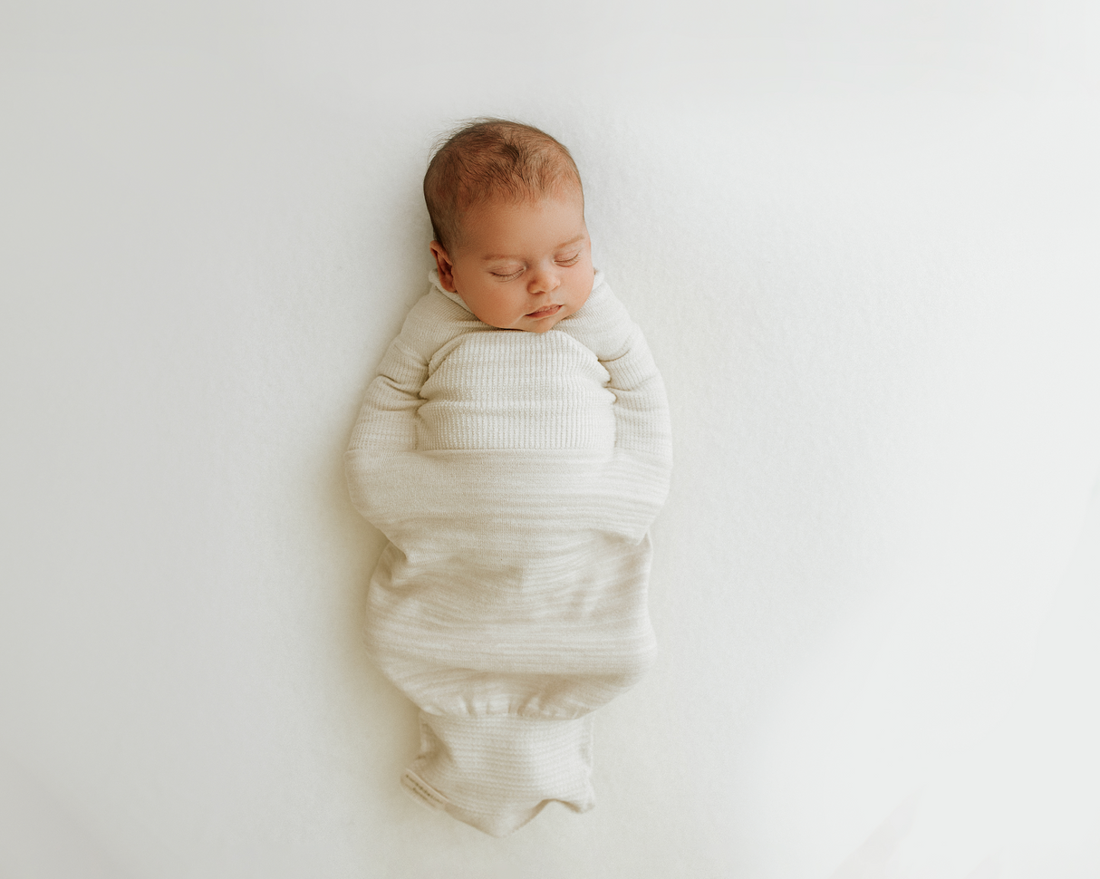 Bamboo Beige Swaddle Sleep Sack From Swaddelini