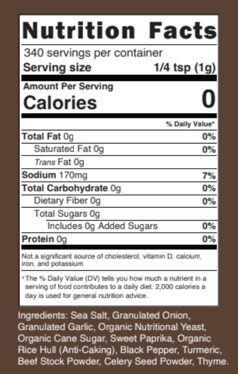 Beef Ramen Seasoning From Clean Monday Meals