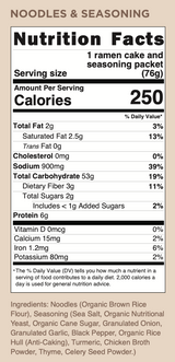 Organic Ramen Noodles from Clean Monday Meals