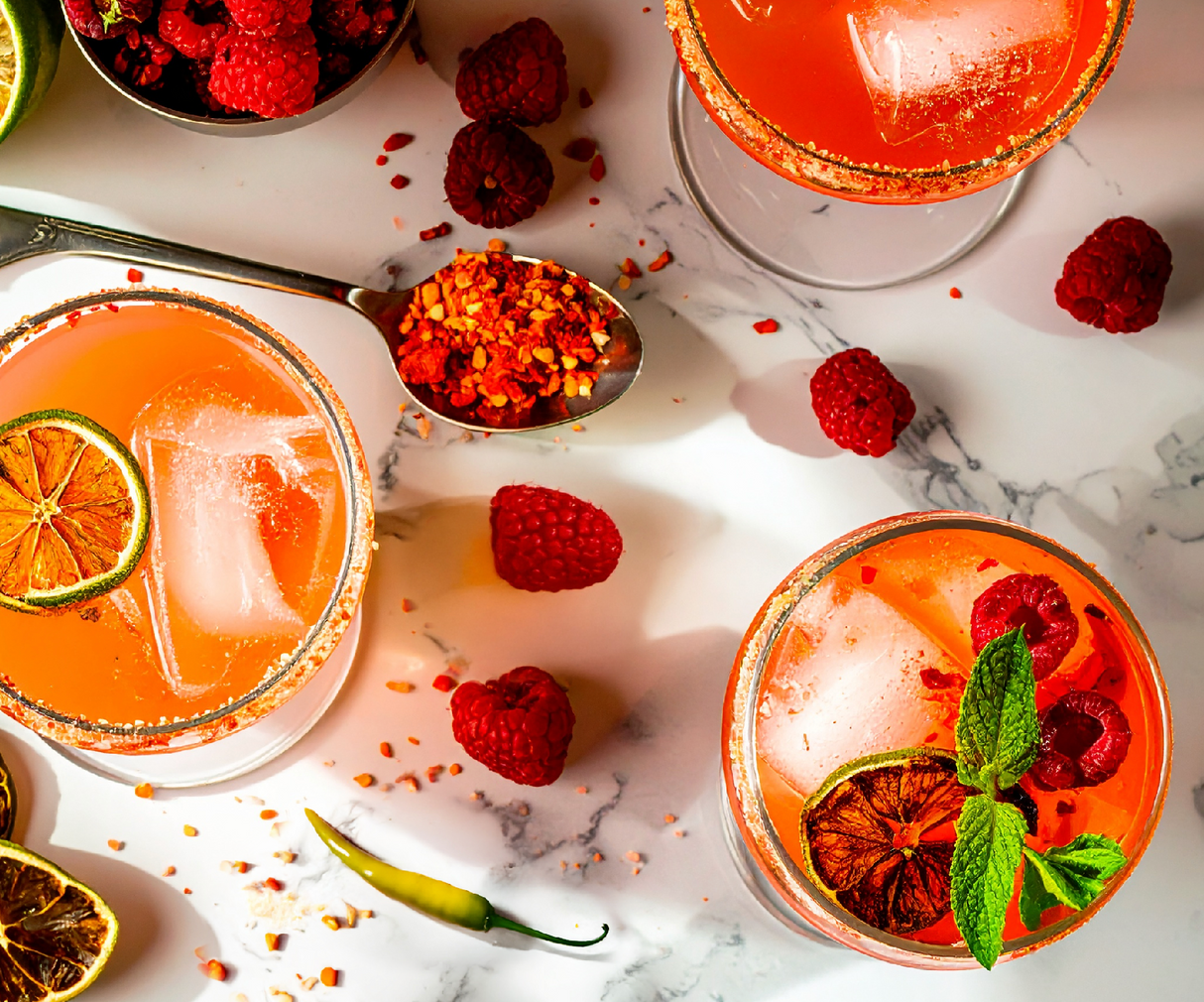 Raspberry Chipotle Rimming Salt from Mixologist Warehouse