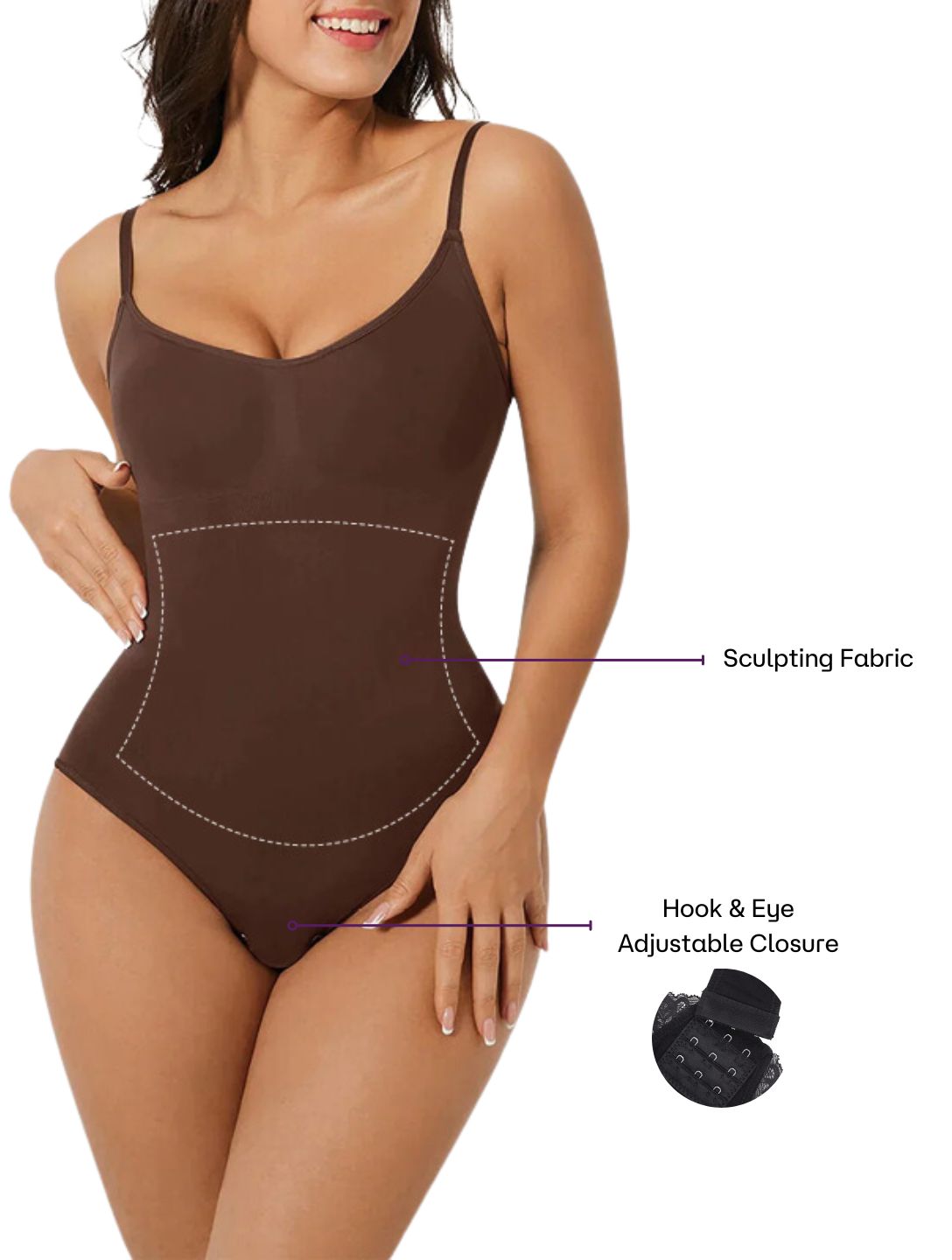 Snatched Thong Bodysuit from HeyShape