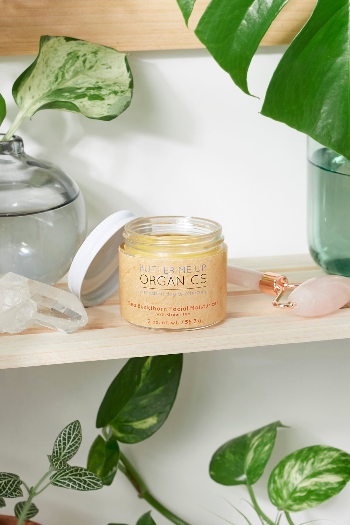 Sea Buckthorn Facial Moisturizer / Organic Face Moisturizer / Facial Care / Face Nutrition from Butter Me Up Organics