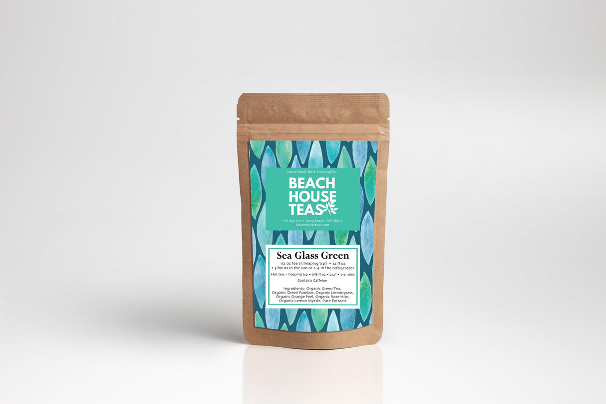 Sea Glass Green Iced Blend from Beach House Teas