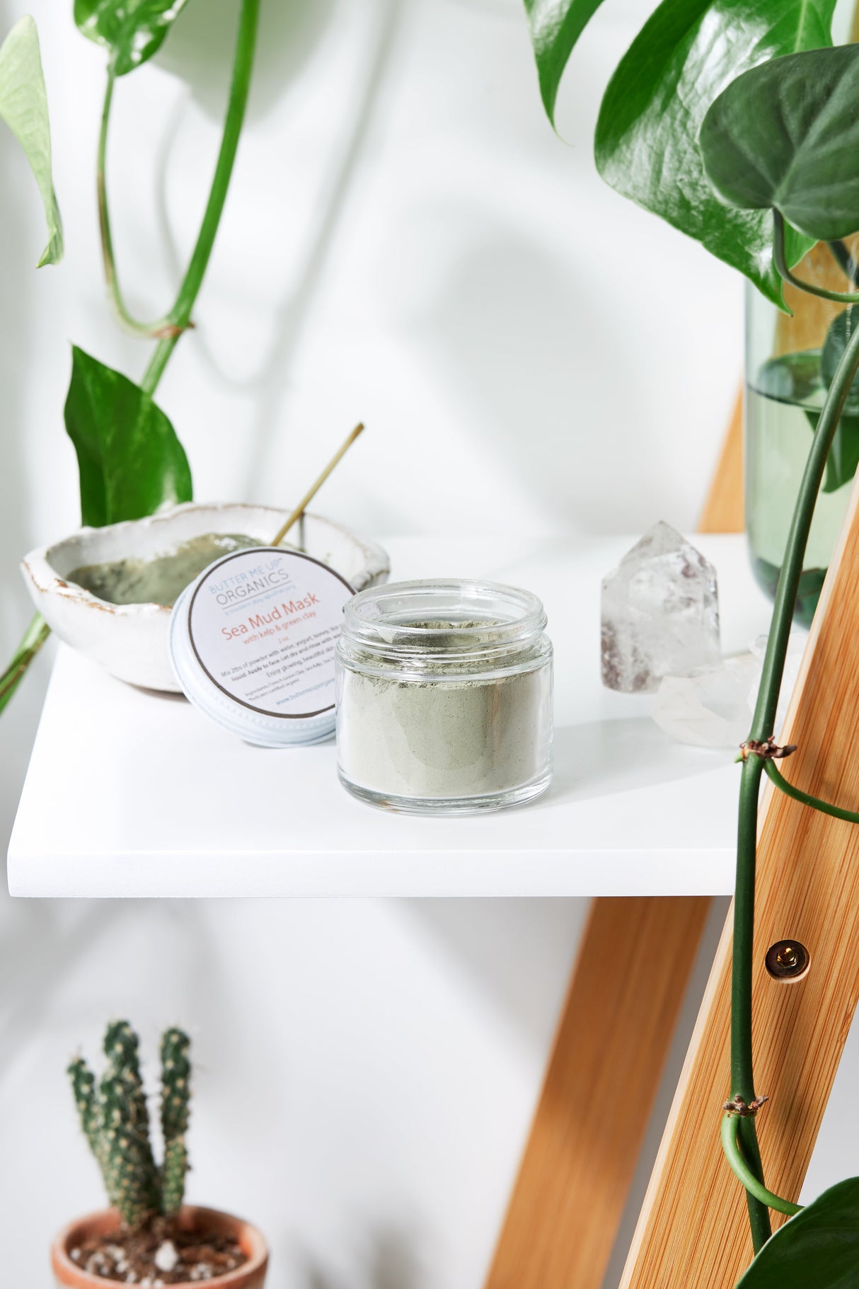 Sea Mud Mask / French Green Clay Kaolin Clay  from Butter Me Up Organics