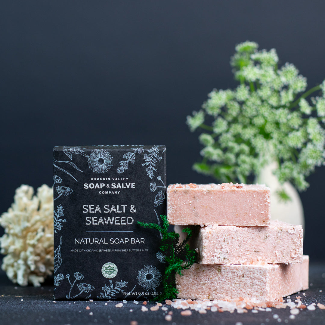 Natural Soap: Sea Salt & Seaweed Spa From Chagrin Valley Soap & Salve