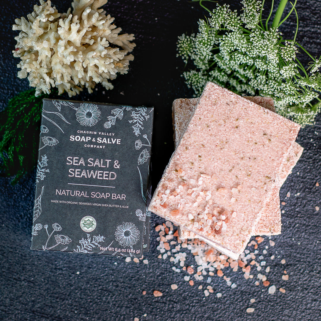 Natural Soap: Sea Salt & Seaweed Spa From Chagrin Valley Soap & Salve