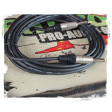 24 PACK - FAT TOAD 20FT Guitar Cords Instrument Cables | 24 AWG Patch Conductor for Electric Guitar, Bass, Amplifier, Speaker, Keyboard & Recording Studio | Shielded 1/4 Inch Gold Straight-End Wires from GeekStands.com