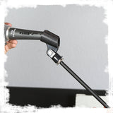 GRIFFIN Microphone Stand Package of 5 with Vocal Unidirectional Mics & XLR Cables - Handheld Cardioid Dynamic Microphones for Home Studio Recording from GeekStands
