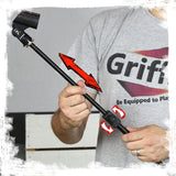 GRIFFIN Microphone Stand Package of 5 with Vocal Unidirectional Mics & XLR Cables - Handheld Cardioid Dynamic Microphones for Home Studio Recording from GeekStands