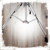 Double Tom Drum Stand with Cymbal Arm by GRIFFIN - Drummers Percussion Set Hardware Kit from GeekStands