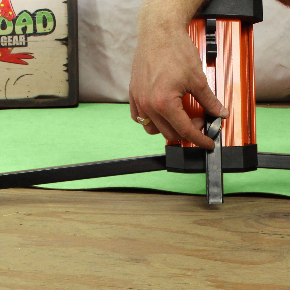 FAT TOAD Professional 2-Tier Column Keyboard Stand with Mic Boom Arm Adapter | Double Sliding Electronic Piano Tower Mount Platform | Holder for Digital Turntable, DJ Audio Gear, Studio Synthesizer from GeekStands.com