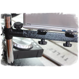 Double DJ Laptop Stand by FAT TOAD - 2 Tier PC Table Holder - Portable Computer Clamp Equipment Rack from GeekStands