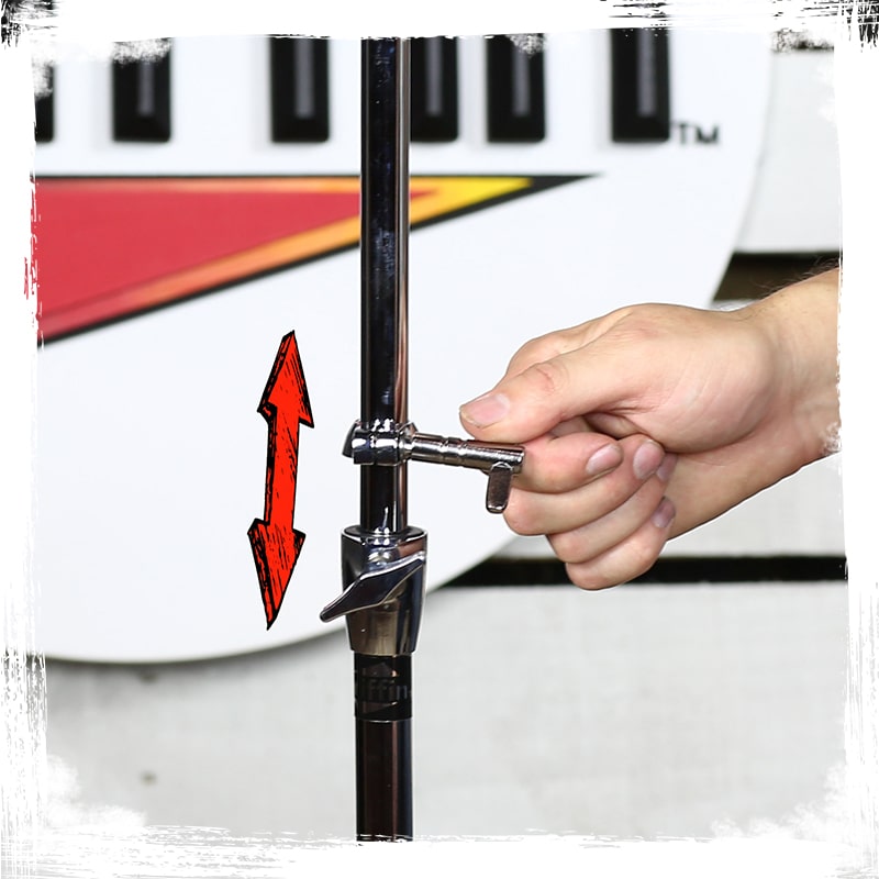 3 PACK - Hi-Hat Stand, Kick Drum Pedal & Straight Cymbal Stand Hardware Kit by GRIFFIN | Deluxe Full Size Percussion Chrome Hardware Set | Lightweight, Portable & Mobile, Perfect for Drummer Gigs from GeekStands.com
