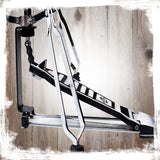 Deluxe Hi-Hat Stand by GRIFFIN - Hi Hat Cymbal Pedal With Drum Key - HiHat Mount Chrome Legs from GeekStands