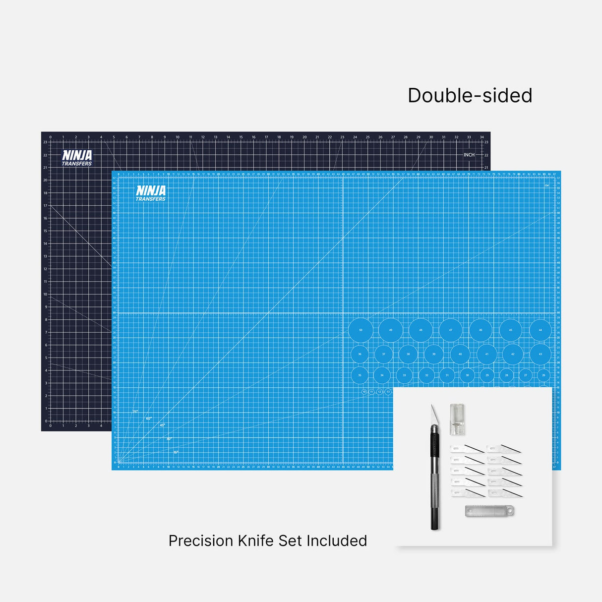 Self Healing Cutting Mat Set from Ninja Transfers