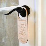 Self Care Sign | Me Time Door Hanger from Mache