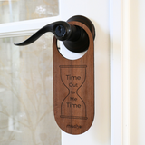 Self Care Sign | Me Time Door Hanger from Mache