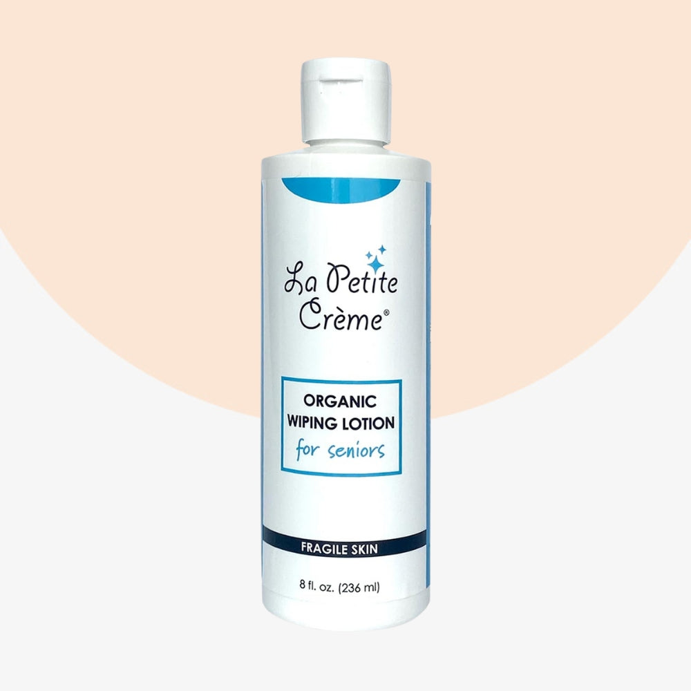 Organic Wiping Lotion for Seniors from La Petite Creme