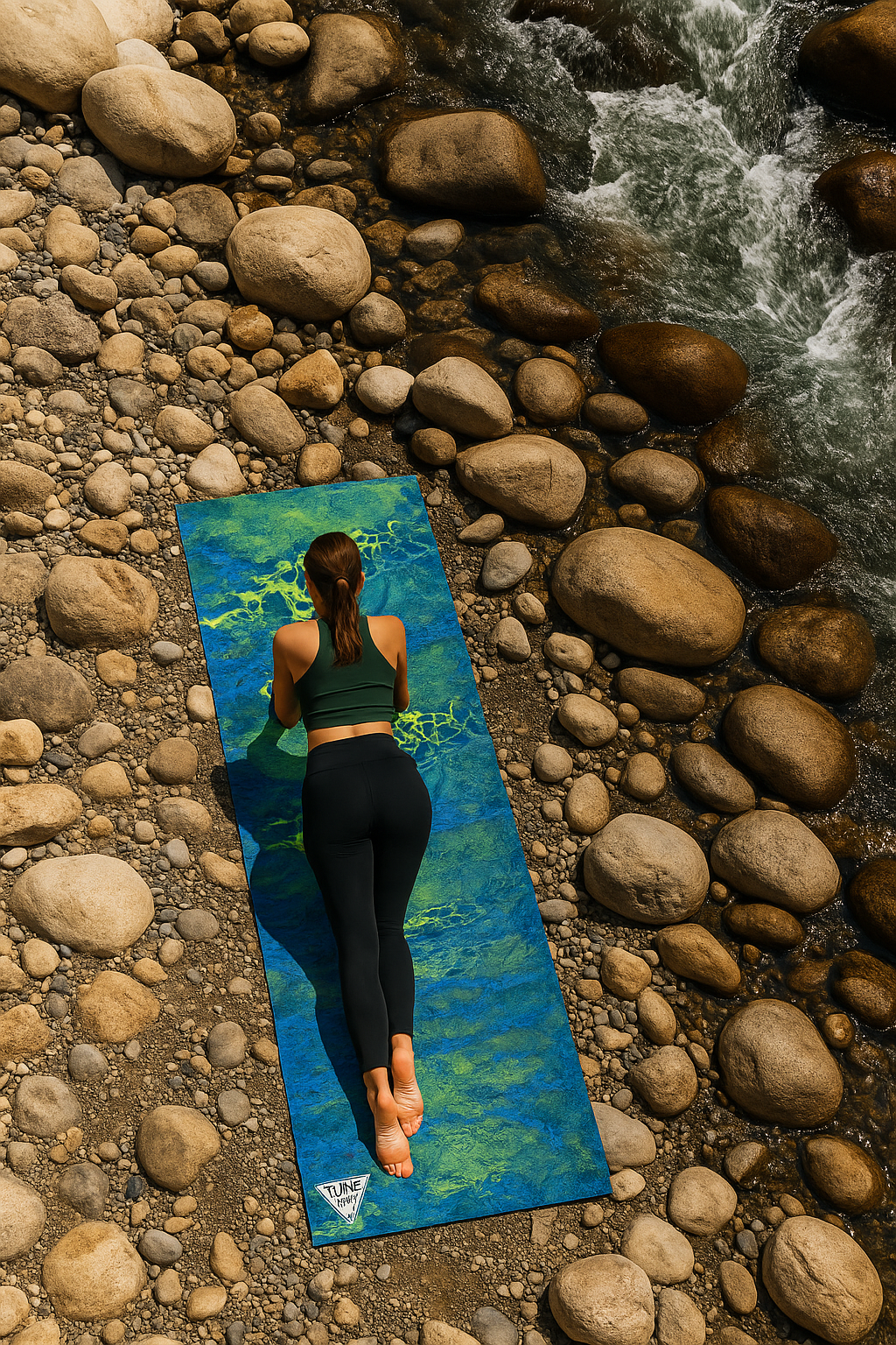 Realtree x Yune Yoga WAV3 Camo Yoga Mat – Eco-Friendly, Non-Slip 6mm PER Mat | from Yune Yoga