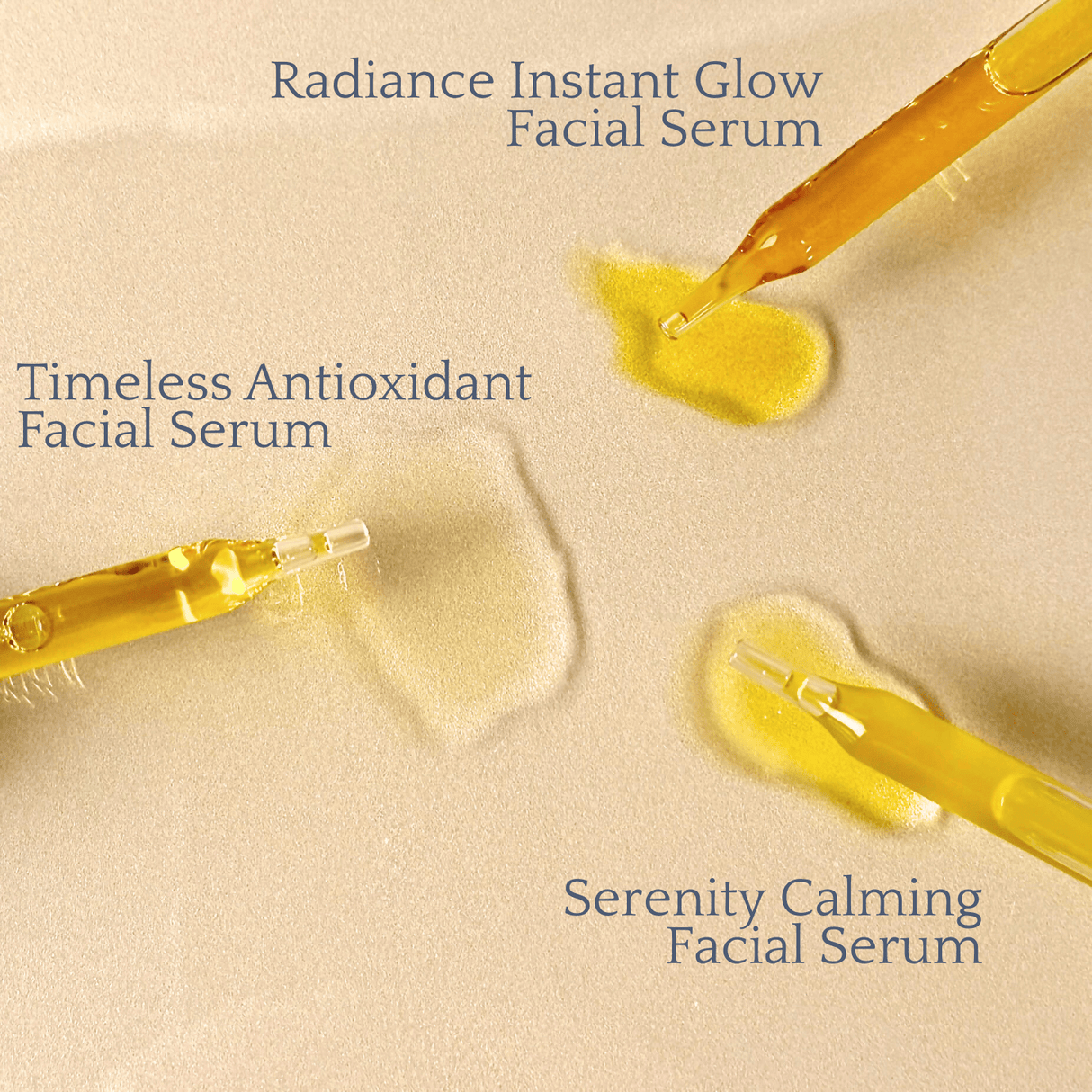 The Serum Trio from Clara & Fritz Tallow Shop