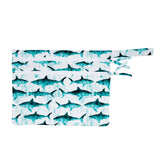 Shark Attack - Waterproof Wet Bag (For mealtime, on-the-go, and more!) from BapronBaby