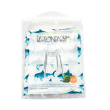 Shark Attack Splash Mat - A Waterproof Catch-All for Highchair Spills and More! from BapronBaby