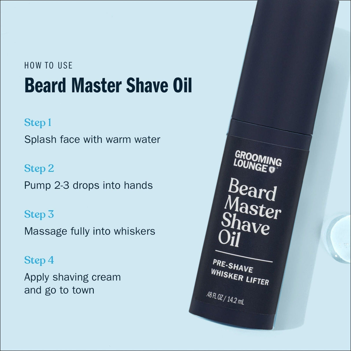 Grooming Lounge Beard Master Shave Oil from Grooming Lounge