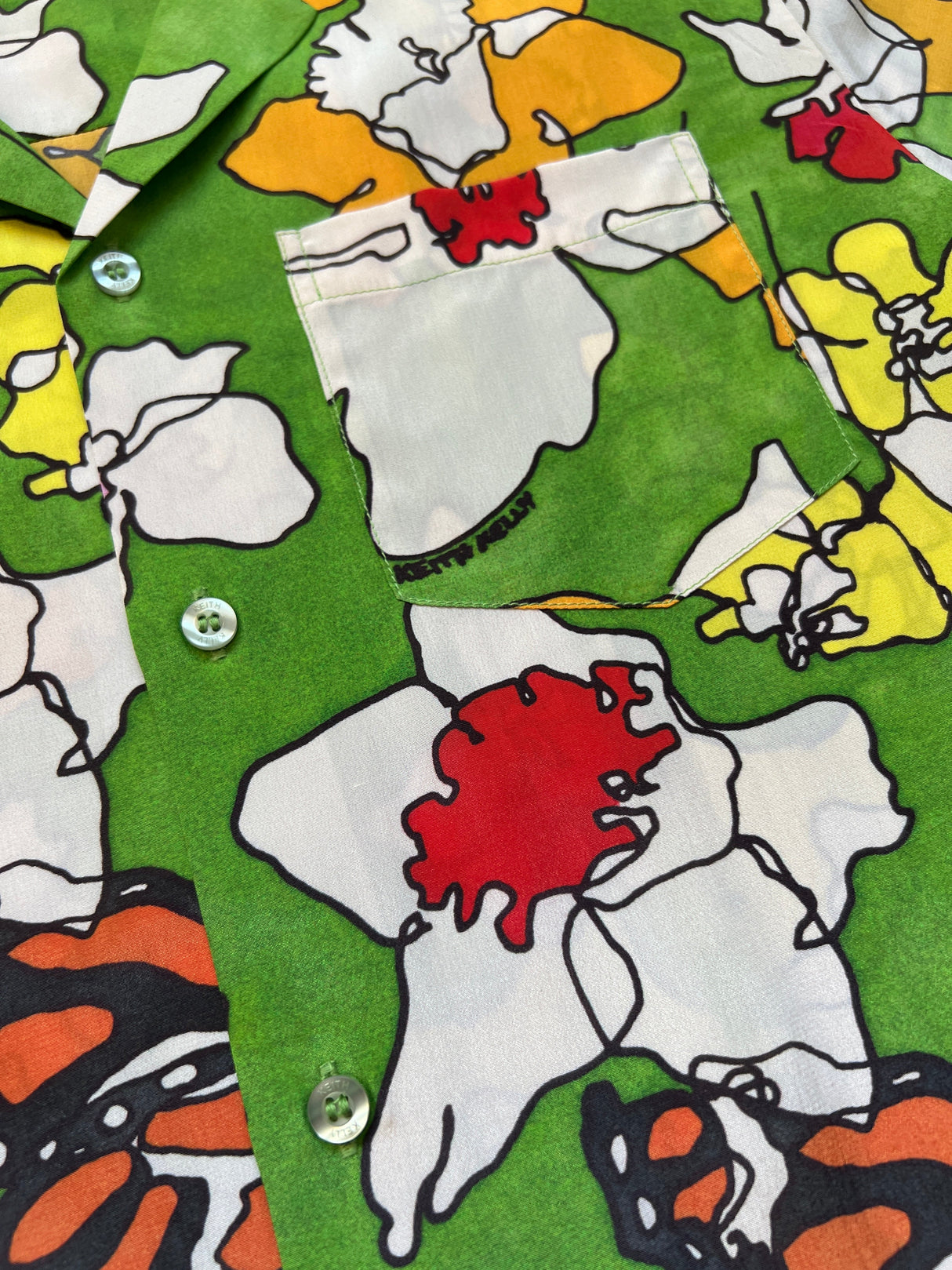Spring Mix Silk Shirt from KeithKelly