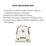 Couture Shoe Travel Bag, Cream From Bag-all