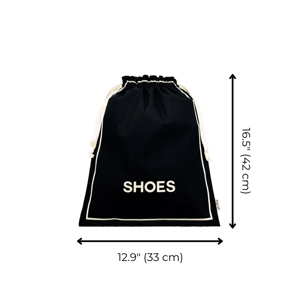 Couture Shoe Travel Bag, Black From Bag-all