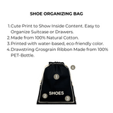 Couture Shoe Travel Bag, Black From Bag-all