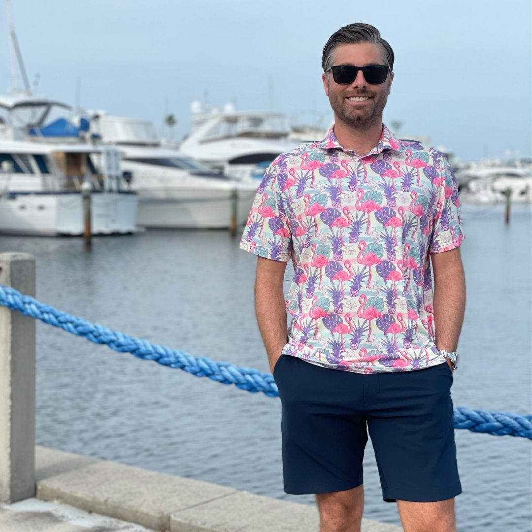 Shooter's Everyday Polo from Tropical Bros