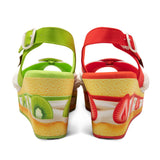Chocolaticas® Short Cake Women's Sandal from Hot Chocolate Design