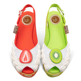 Chocolaticas® Short Cake Women's Sandal from Hot Chocolate Design