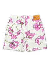 Pink Orchid Canvas Shorts from KeithKelly