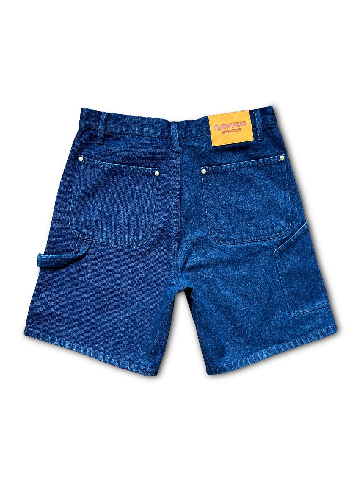 Dark Blue Denim Canvas Shorts from KeithKelly